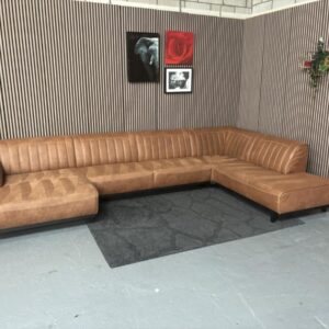 U-Bank Microleder Cognac 400x225x145