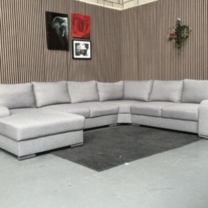 U-Bank Stof Grijs 340x265x160