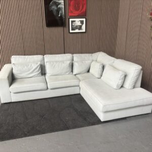 Hoekbank Stof Lichtblauw 275x225